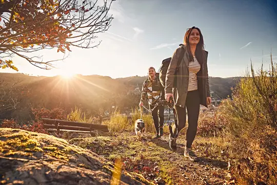 Wandern im Herbst