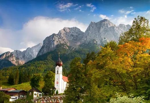 Das Dorf Grainau