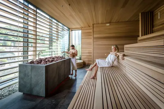 Saunieren mit Weitblick im Sky Spa