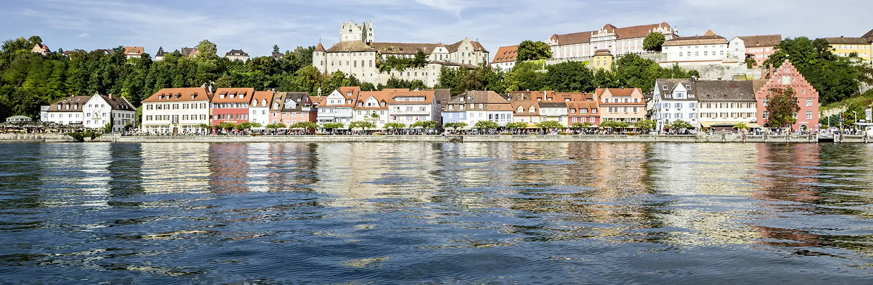 Meersburg am Bodensee in der Vierländerregion