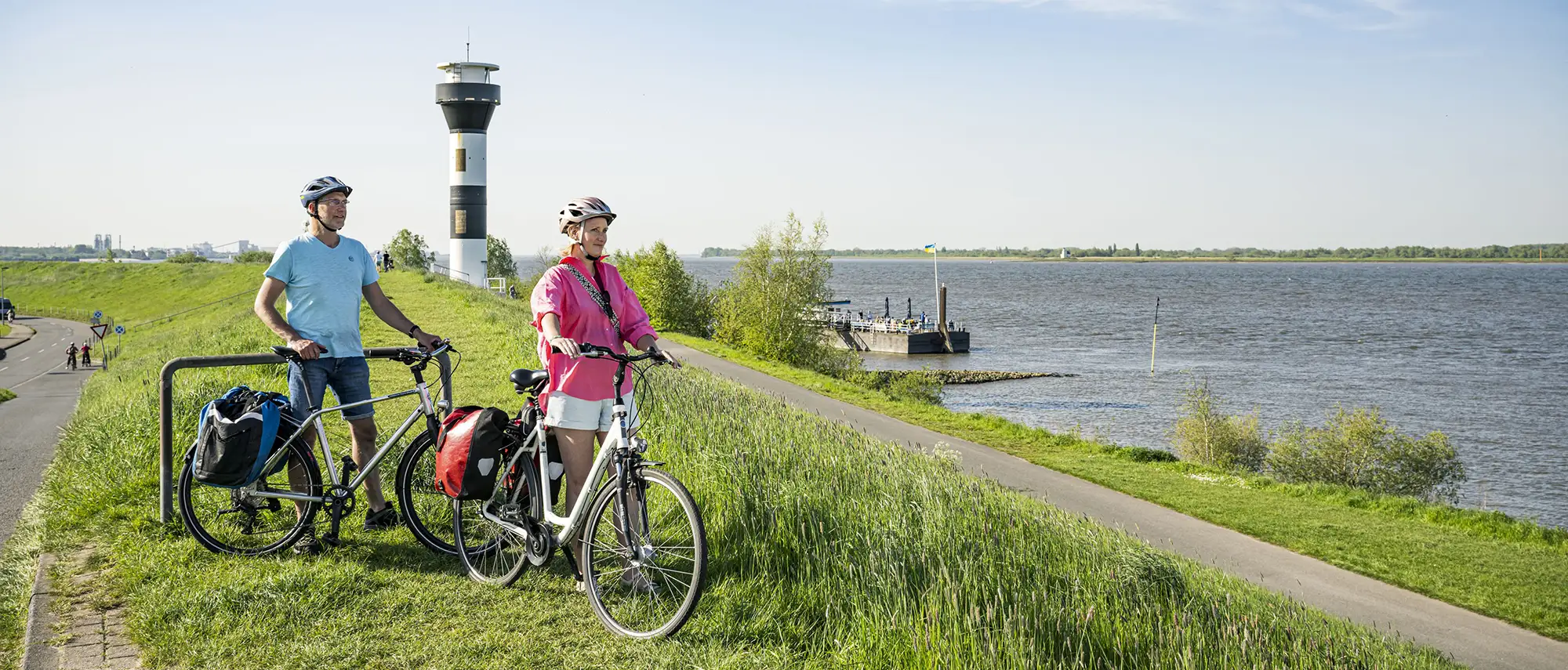 Altes Land am Elbstrom: Äpfel, Elbe, Fahrradglück