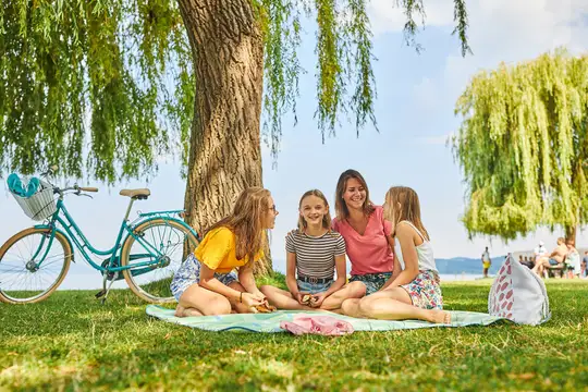 Picknick am Wasser